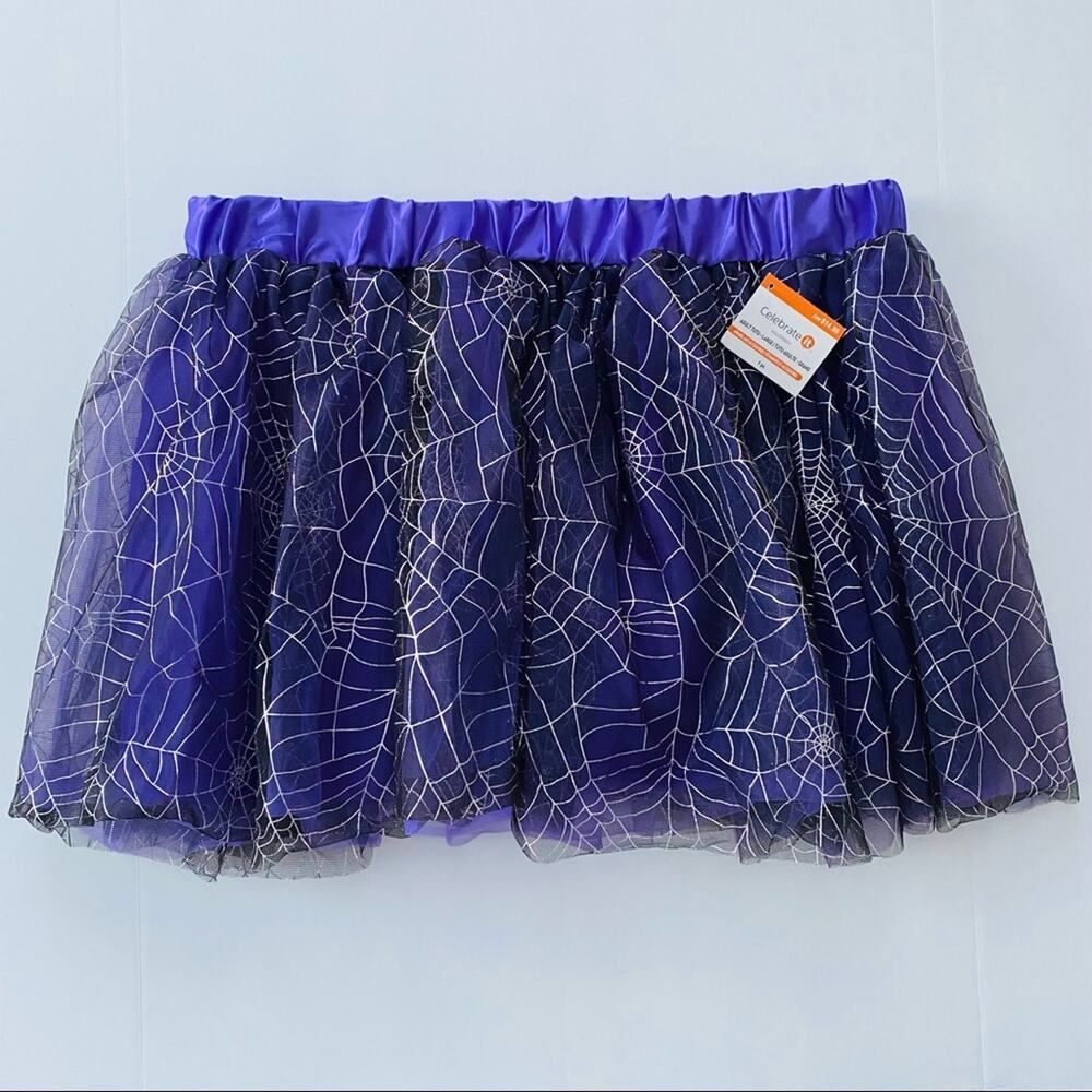 Celebrate It | Halloween Spider Web Adult Tutu OS NWT
